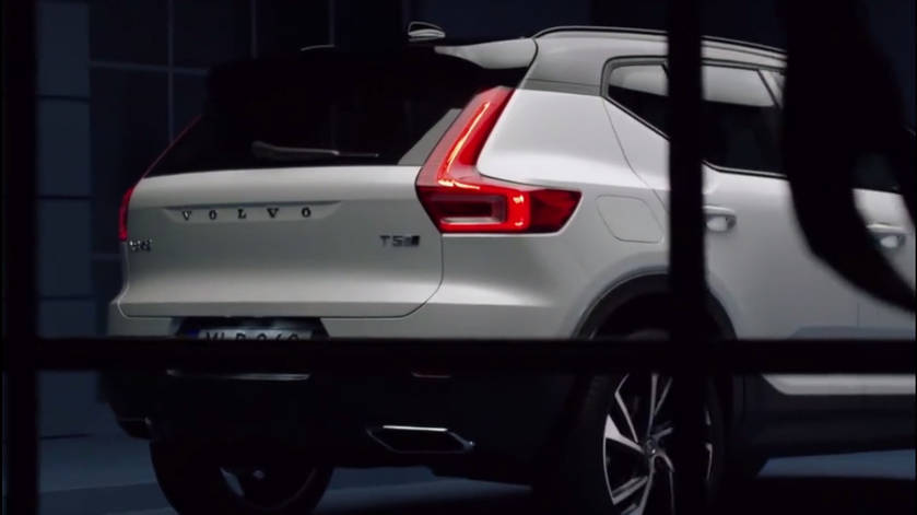 Volvo XC40 Rear 3/4 via CarScoops