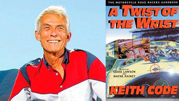 Keith Code, founder California Superbike School, Cover of his book, Twist of the Wrist