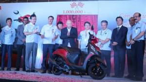 Yamaha India rolls out 1 millionth two-wheeler from Chennai factory