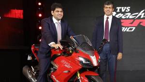 Interview: Sudarshan Venu, joint MD, TVS Motor Company on the importance of the TVS Apache RR 310