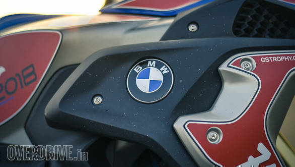 BMW R 1200 GS Rallye badge detail