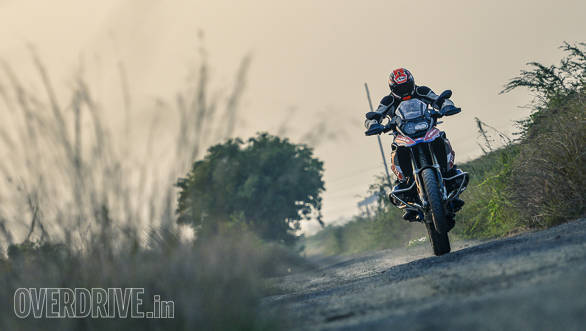 BMW R 1200 GS Rallye front action