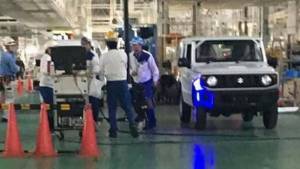 Spied: New-gen Suzuki Jimny SUV spotted on the production line