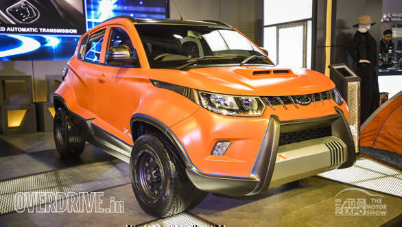 Auto Expo 2018: Mahindra KUV100 Adventure Edition image gallery