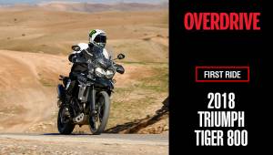 2018 Triumph Tiger 800 first ride review