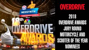 2018 OVERDRIVE Awards Jury Round - Motorcycle and Scooter of the Year Nominees