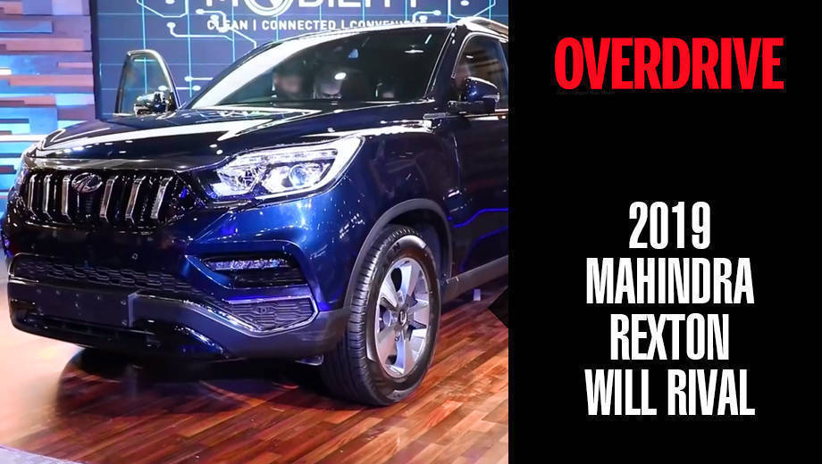 2019 Mahindra Rexton Will Rival Toyota Fortuner Ford Endeavour