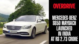 Mercedes-Benz S650 Maybach launched in India at Rs 2.73 crore