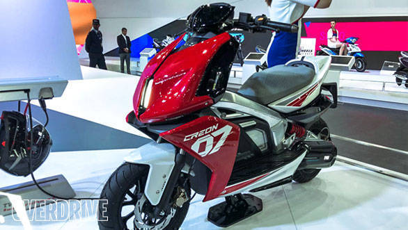 tvs electric bike 2018