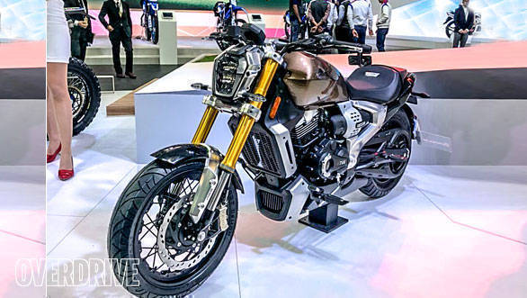 Auto Expo 2018: TVS Zeppelin cruiser concept showcased - Overdrive