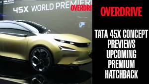 Tata 45X Concept previews upcoming premium hatchback | Auto Expo 2018