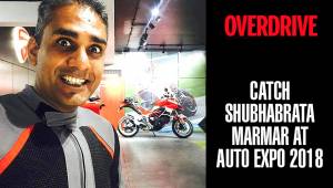 OVERDRIVE at Auto Expo 2018 | Shubhabrata Marmar | Bike reviews