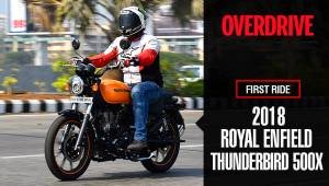 2018 Royal Enfield Thunderbird 500X first ride review