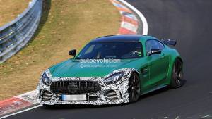 Updated Mercedes-AMG GT R spotted testing at the Nurburgring