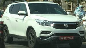 Mahindra (Ssangyong) G4 Rexton spotted testing in India