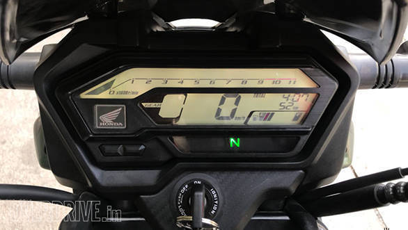 Honda Xblade instruments detail