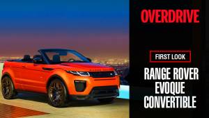 Range Rover Evoque Convertible - First Look