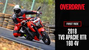 2018 TVS Apache RTR 160 4V first ride review