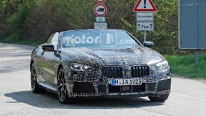 BMW 8 Series spotted testing in convertible form
