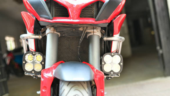 Baja Designs XL80 Driving Combo on Ducati Multistrada 1200 S