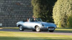 All-electric 1968 Jaguar E-Type Zero was our hero at the Royal Wedding