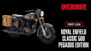First Look | Royal Enfield Classic 500 Pegasus edition