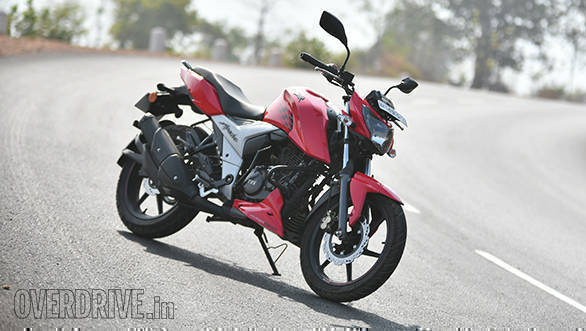 One Lakh Units Of Tvs Apache Rtr 160 4v Sold In A Span Of Six
