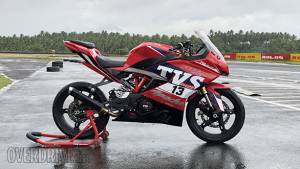 Race-spec TVS Apache RR 310 first ride review