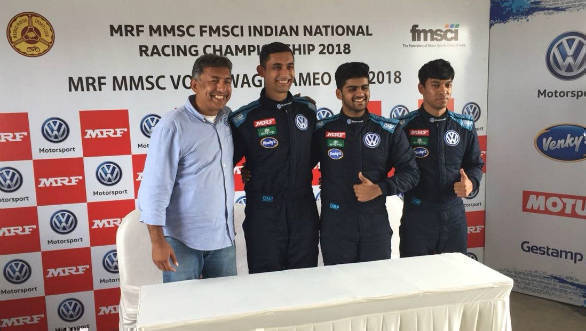 2018 VW Ameo Cup: Dhruv Mohite wins Race 1 at season-opener at Kari ...