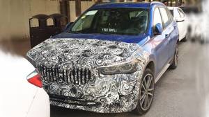 Volvo XC40 rival 2019 BMW X1 facelift SUV spied testing in China