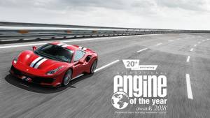 Ferrari's turbo V8 voted the best engine of the last 20 years