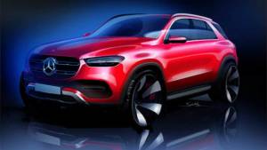 Mercedes-Benz GLE-Class SUV teased in new video and sketch