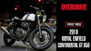 Royal Enfield Continental GT 650 quick first ride review