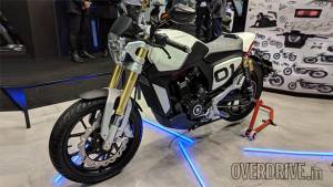 2018 Paris Motor Show: Mahindra Mojo based Peugeot P2x Cafe Racer and Roadster concepts showcased