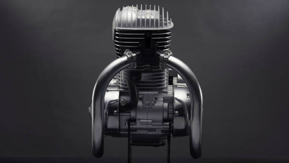 This is the engine that will power the first Jawa-branded motorcycle from Classic Legends, the Mahindra-owned outfit that has rights to the Jawa name in India and also owns the BSA brand