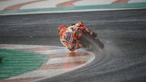 Marc Marquez dominates Sunday morning warm-up at Valencia for 2018 MotoGP season finale