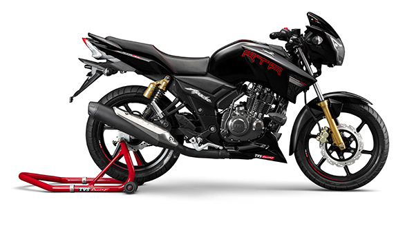 TVS Apache RTR 180 on sale in India for reference
