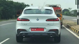 2019 BMW X4 coupe-SUV spotted testing in India, launch early next year