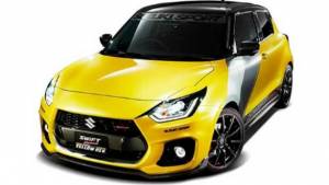 2019 Tokyo Auto Salon: Suzuki's Swift Sport Yellow Rev Concept is out