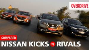 Nissan Kicks v Hyundai Creta v Renault Captur v Maruti Suzuki S-Cross