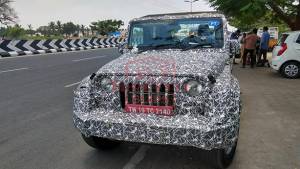 2020 Mahindra Thar spotted on test once again - reveals more details