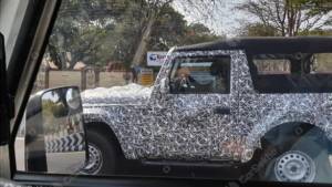 All new 2020 Mahindra Thar spotted on test  - launch expected soon