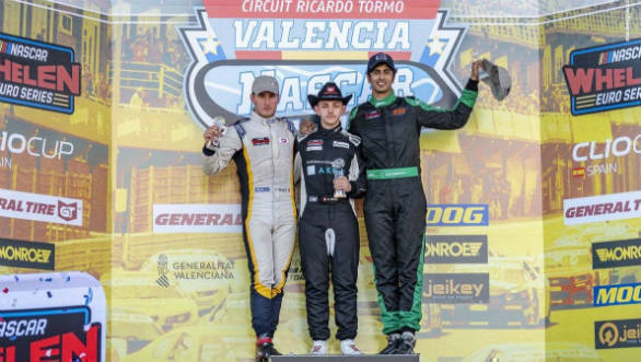 2019 Euro NASCAR: Advait Deodhar scores rookie podium despite difficult ...