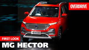 2019 MG Hector SUV unveiled, marks brand's debut