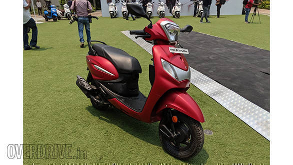 hero plus scooty