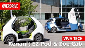 Renault EZ-Pod and Zoe Cab concepts | VivaTech