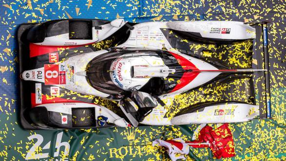 2019 Le Mans 24: No.8 Toyota of Nakajima, Buemi and Alonso takes victory
