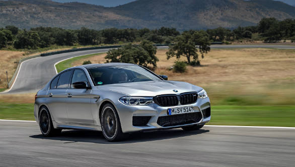 The new BMW M5 Competition 