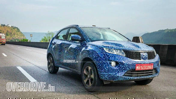 OVERDRIVE Tata Nexon EV spied