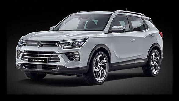 2020 Ssangyong Korando which could lend its underpinnings to the next-gen Mahindra XUV500